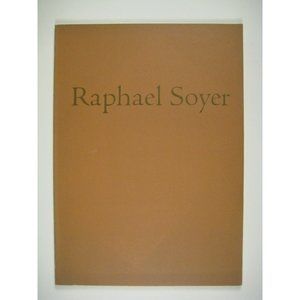 Raphael Soyer 1968 UGA Exhibition Program Catalog Illustrated Paperback Drawings